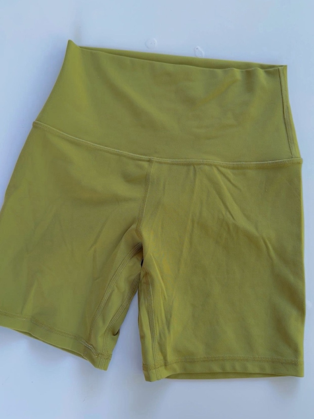 lululemon athletica High-Waist Bike Shorts in Olive